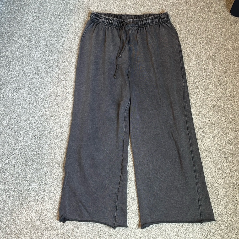 Zara wide leg sweatpants